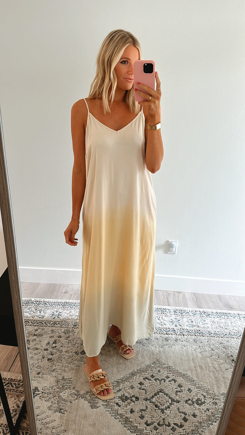 Ombré Maxi Dress